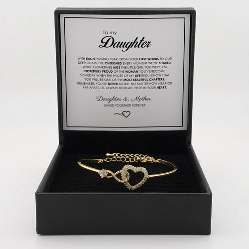 "To My Daughter" Forever Connected Bracelet