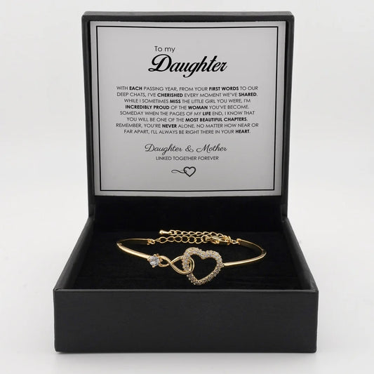 "To My Daughter" Forever Connected Bracelet