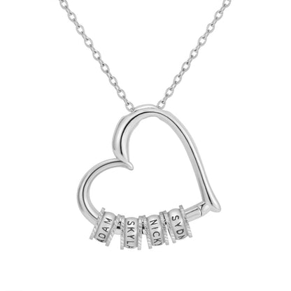 Heart of Our Family – Personalized Necklace with Luxury LED Box