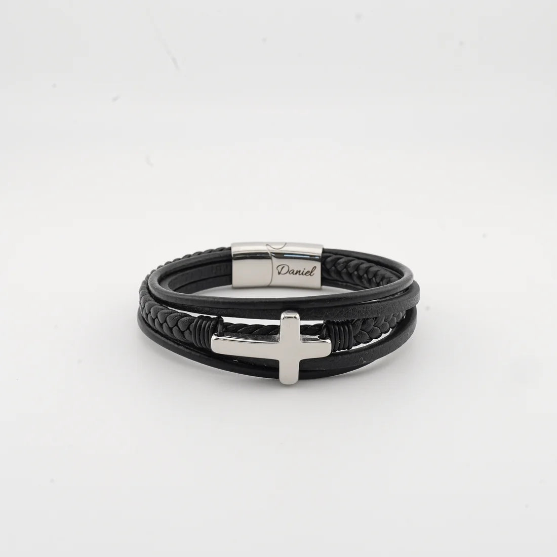 Grandson's Eternal Guardian Faith Bracelet